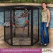 5' Diameter Indoor/Outdoor Aviary