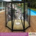 6' Diameter Indoor/Outdoor Aviary