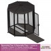 6' Diameter Indoor/Outdoor Aviary