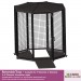 6' Diameter Indoor/Outdoor Aviary