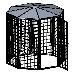 6' Diameter Indoor/Outdoor Aviary