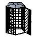 4' Diameter Indoor/Outdoor Cat Cage