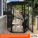 5' Diameter Indoor/Outdoor Cat Cage