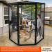 6' Diameter Indoor/Outdoor Cat Cage