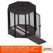 6' Diameter Indoor/Outdoor Cat Cage