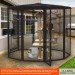 8' Diameter Indoor/Outdoor Cat Cage