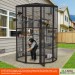 8' Diameter Indoor/Outdoor Cat Cage