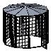 8' Diameter Indoor/Outdoor Cat Cage