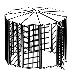 8' Diameter Indoor/Outdoor Cat Cage