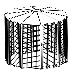8' Diameter Indoor/Outdoor Cat Cage