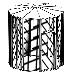 8' Diameter Indoor/Outdoor Cat Cage
