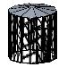 8' Diameter Indoor/Outdoor Cat Cage