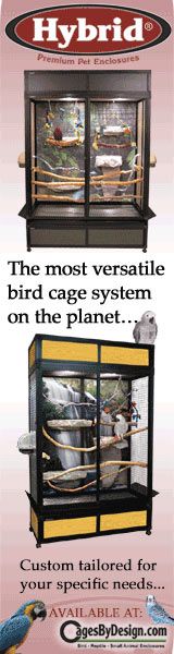 160x600 Hybrid Bird Cages Banner