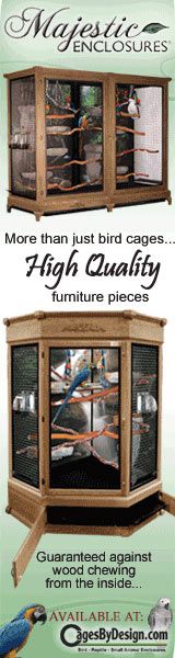 160x600 Majestic Bird Cages Banner