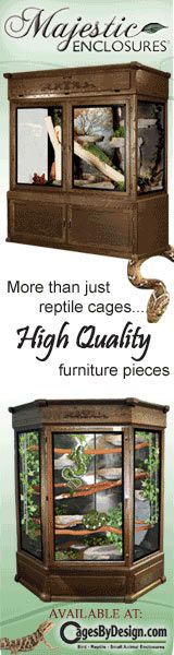 160x600 Majestic Reptile Cages Banner