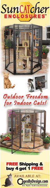 160x600 SunCATcher Cat Cages Banner