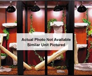 HR02 Reptile Cage 72"H x 144"L x 36"D H3