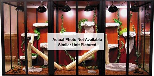 HR02 Reptile Cage 72"H x 144"L x 36"D H3