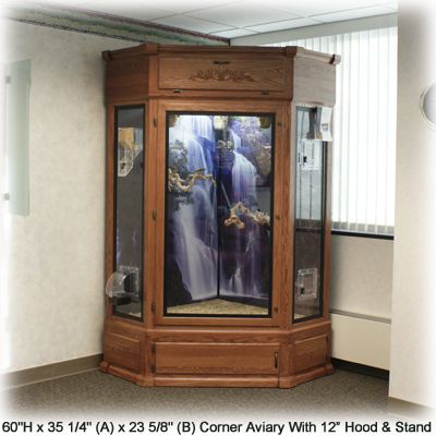 MBC2 Corner Bird Cage - 3