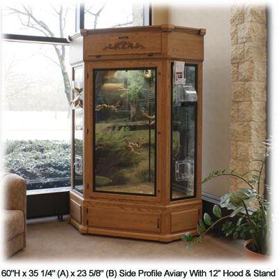 MBC2 Corner Bird Cage - 4