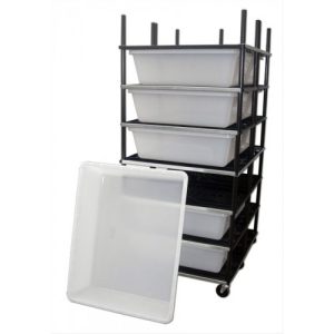 6 Level Breeding Rack (for Qty. 6, Model V-180 Boa, 180 Quart Tubs)