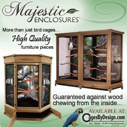 250x250 Majestic Bird Cages Banner