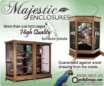 336x280 Majestic Bird Cage Banner