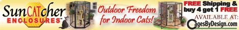 468x60 SunCATcher Cat Cages Banner