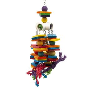 Swings and Assorted Hanging Animal Toys for Cages