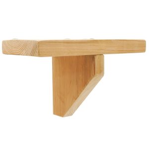angled view of a 14in x 9in cat shelf