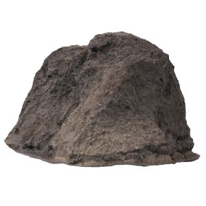 Small Round Replica Rock - Side