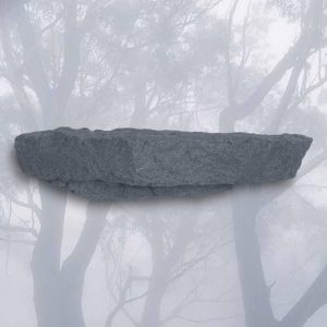replica rock reptile shelf