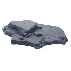 replica rock base to prop up our "y" shaped log
