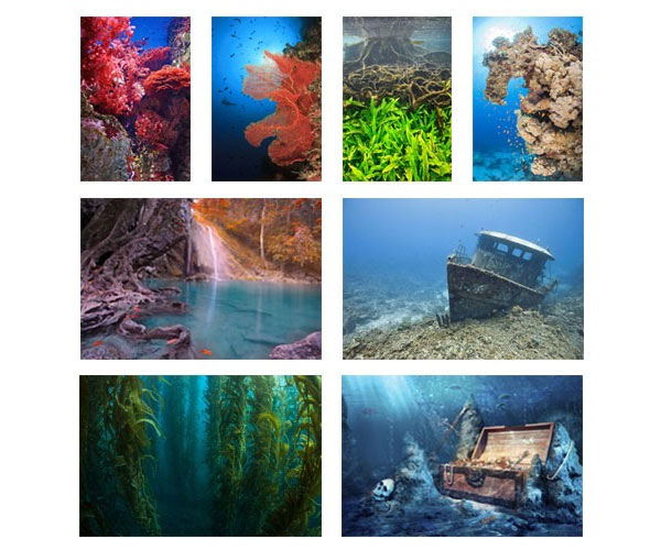 Aquariums Background