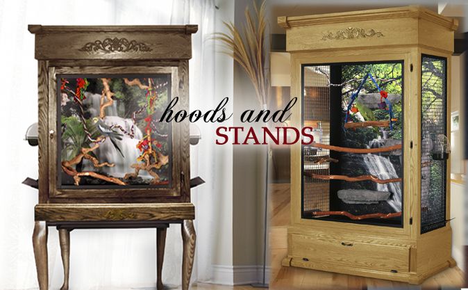 Bird Cage Hoods, Birdcage Stands