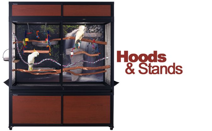 Hybrid Bird Cage Hoods and Stands