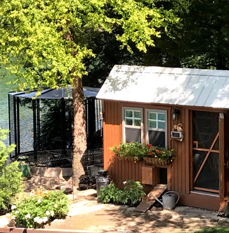 outdoor suncatcher enclosure