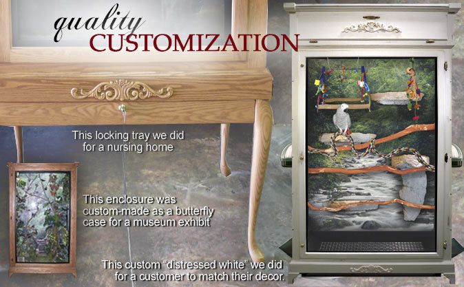 Customized Bird Aviaries