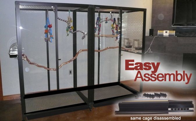 Easy Assembly Bird Cages
