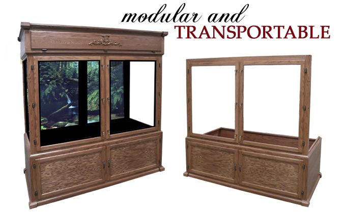 Modular and Transportable Reptile Cages