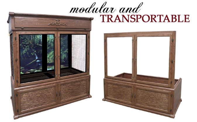 Modular Transportable Bird Aviaries