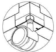 Reptile Cage Corner Assembly Showing Casters