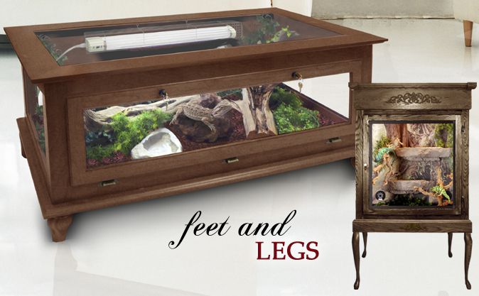 Reptile Cage Feet, Reptile Cage Legs