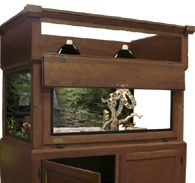 Reptile Cage Hoods - Open