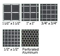 stainless steel wire openings