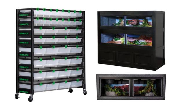 Vision Ultra Rodent Rack Vision Cage and Wood Rack from Vision Products